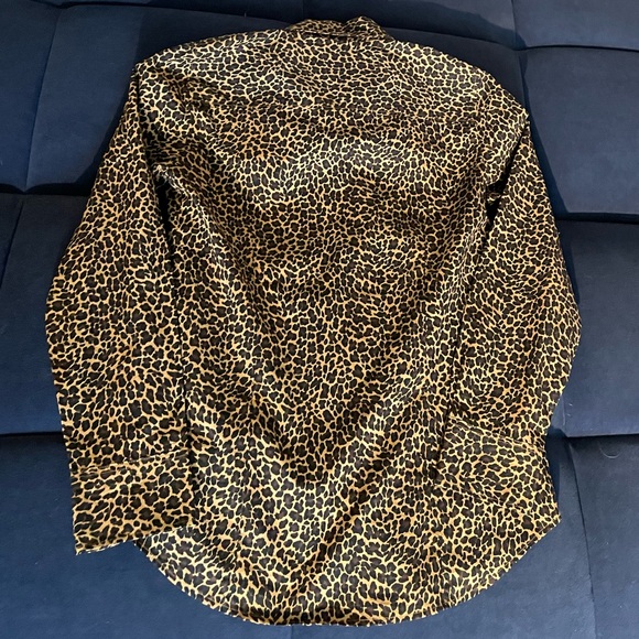 J. Crew Leopard Print Button-Down Shirt - Picture 4 of 4